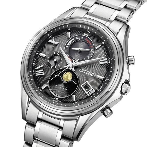 Citizen BY1020-61E ( Watch EXCEED Solar-powered Eco-Drive Radio-controlled Direct Flight Moon Phase Pair Model Men's)