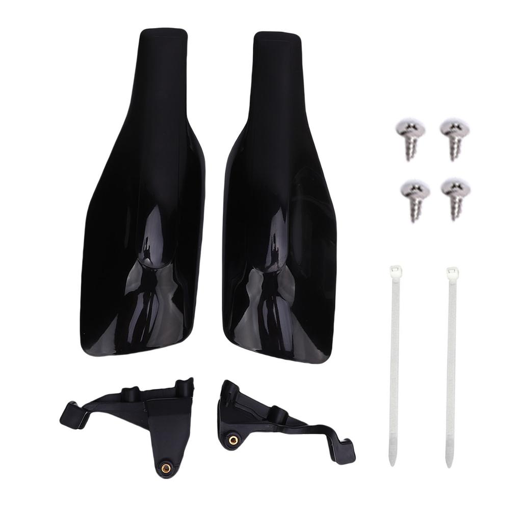 Left and Right Motorcycle Handguard Black Color Rain Proof Motorbike Handguard Replacement for FE 250 350 450 501 501S