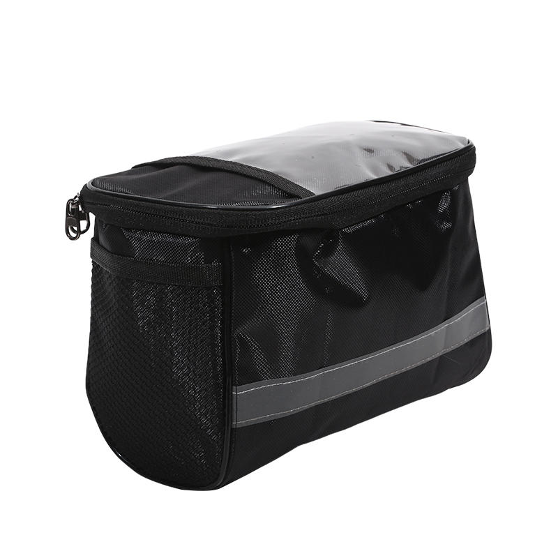 Bicycle Front Handlebar Bag Bike Frame Pannier Organizer Pouch MTB Phone Bags Multifunction Portable Shoulder Bag