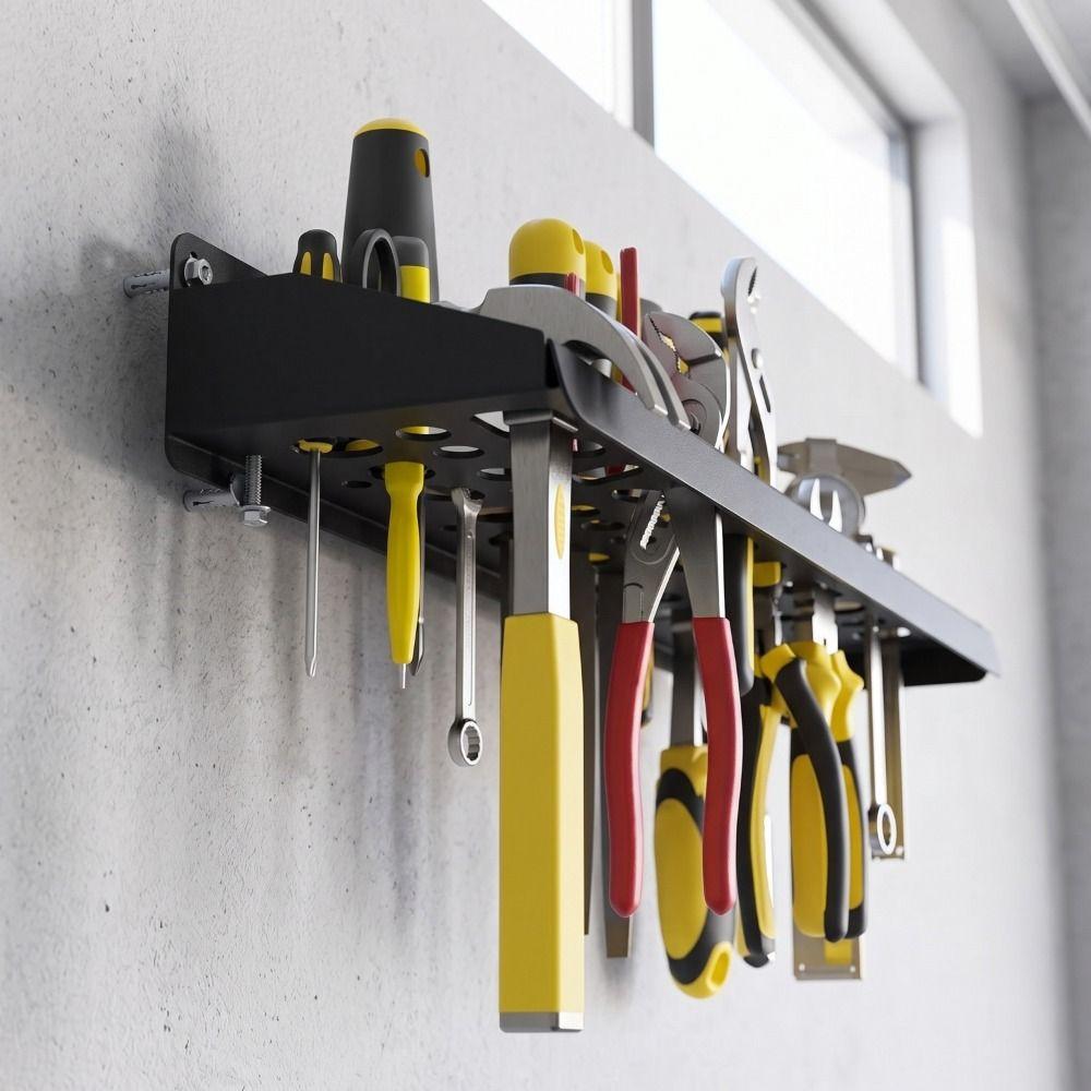 Pliers Organizer Screwdriver Holder Wrench Utility Shelf Professional Use