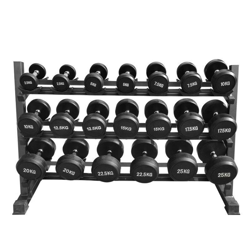 Commercial 10-Pair Dumbbell Rack Set