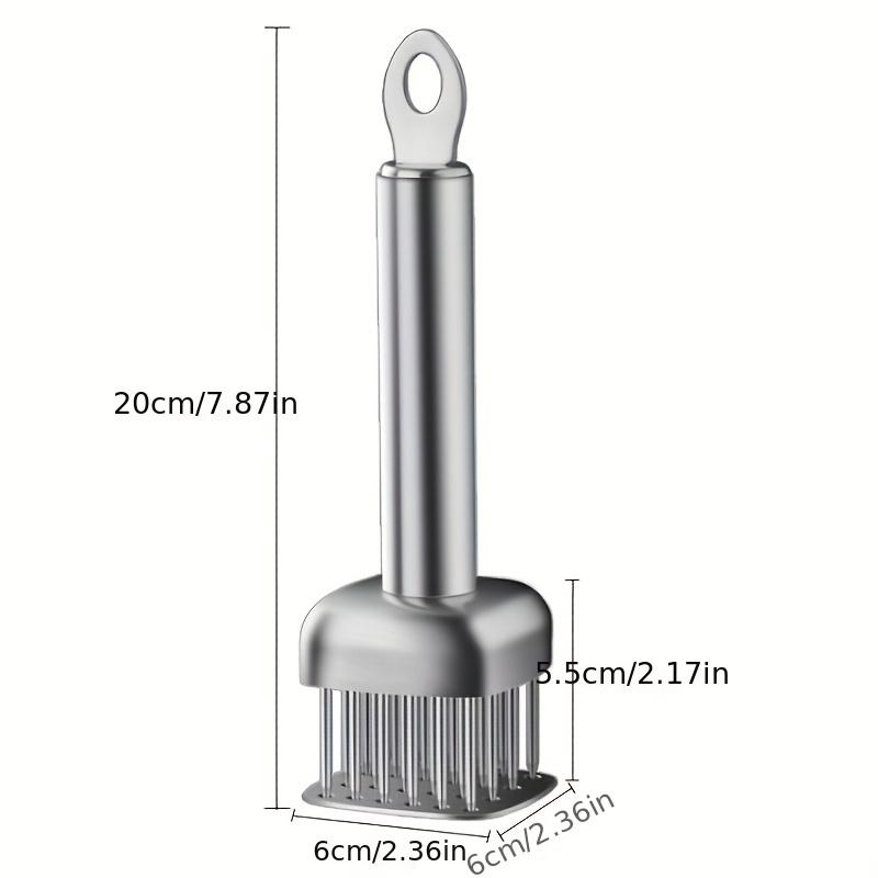 1pc 304 Stainless Steel Meat Tenderizer Needle/Professional Kitchen Tool for Steak, Beef, Pork & Chicken/Durable Material,