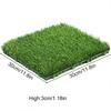 30x30cm Suspended Lawn Garden Decoration Artificial Grass Tiles Turf Mat Plastic Artificial Turf Flooring Decor 3cm High