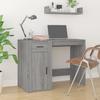 816790 vidaXL Desk Sonoma Grey 100x49x75 Cm Engineered Wood