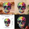Fashion Colorful Skull Pattern Acrylic Glass Pendant For Party Gifts And Celebrations