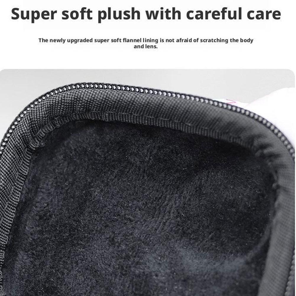 Carrying Bag for DJI OSMO Nano ravel Bag With Zipper Camera Accessory Storage Bag PU Hard Shell Anti Drop Shockproof Case