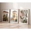 Neutral Mallorca Canvas Prints, Mediterranean Rustic Spanish Village Wall Art, Muted Tone Travel Posters for Home Decor & Gifts