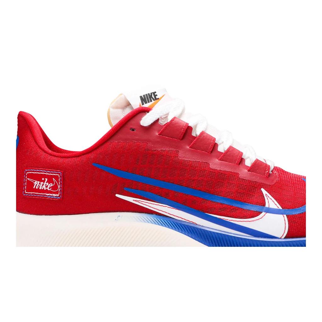 Nike Air Zoom Pegasus 37 Premium 'Gym Red Game Royal' (Unisex) Gym Red / White / Sail / Game Royal Running Shoes CQ9908 600