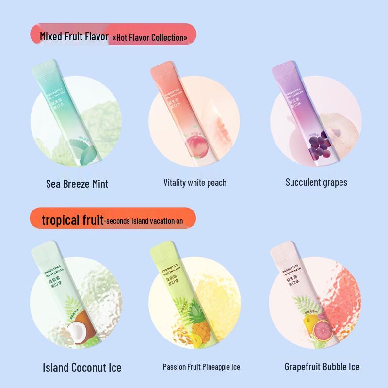 Bop Probiotic Mouthwash Strips