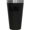 STANLEY NEW Stackable Vacuum Pint, 0.47L, Black 2.0, Vacuum Insulated Tumbler, Stainless Steel, Keeps Coffee Hot or Cold, Beer, Outdoor Activities,