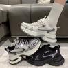 Popular Mesh Breathable Thick-soled Dad Shoes Women's 2025 New Spring Leisure Sports Women's Shoes Show Small Running Shoes