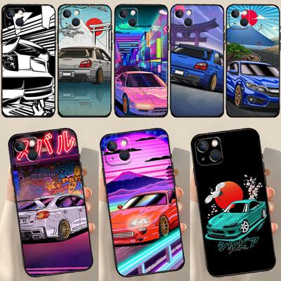 Чехол для спортивного автомобиля Tokyo JDM Drift для iPhone 12 11 13 14 15 Pro Max 12 Mini 7 8 Plus X XR XS Max SE 2020, чехол для телефона