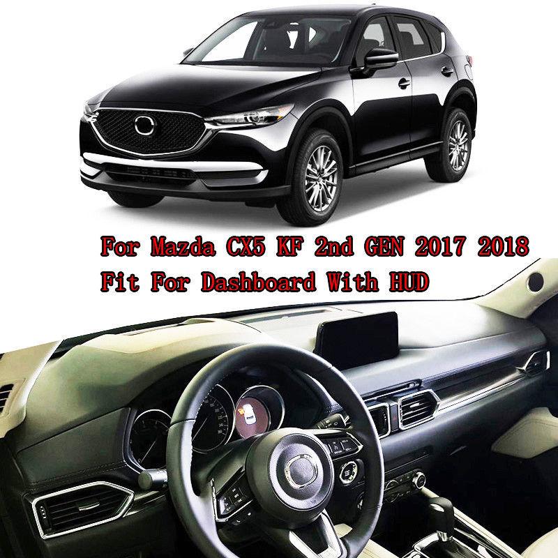For Mazda CX-5 CX5 KF CX-8 2017- 2024 Dashmat Dashboard Cover Mat Rug Dash Sunshade Carpet Cushion Car Accessories