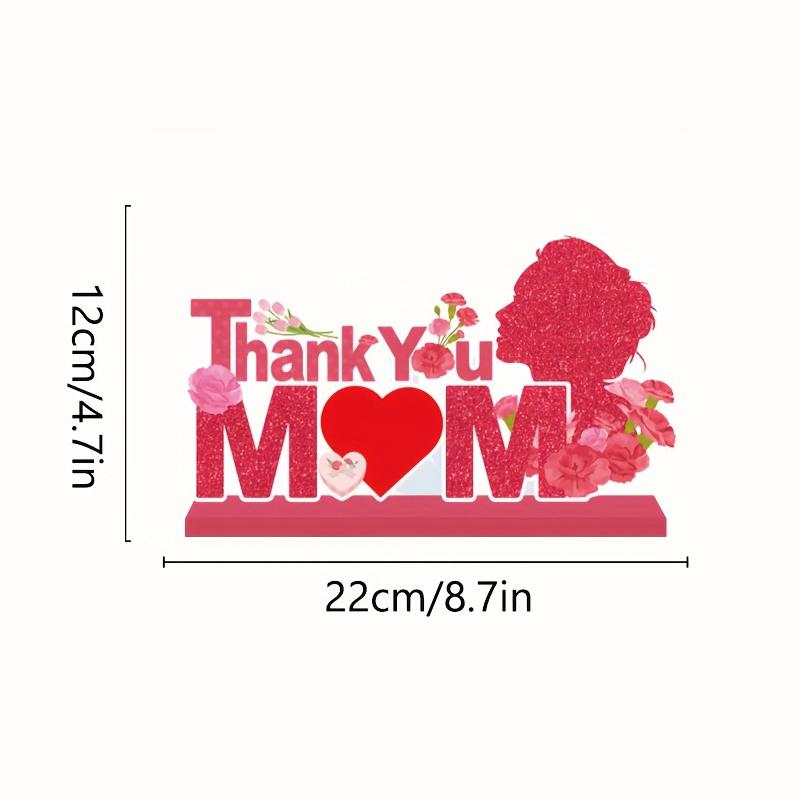 Mother's Day DIY Handmade Multiple Styles Decorative Cartoon Floral Pattern Ornaments Gift Chic Crafts Unique Creative Decorations