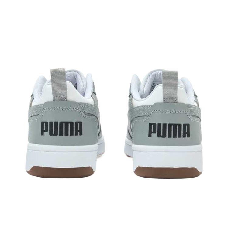 Puma Кроссовки унисекс Rebound V6 Low Бело-серые 392328-53