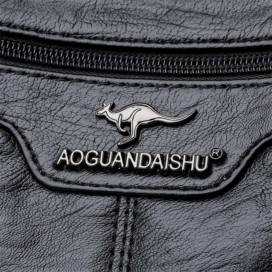 Роскошная брендовая дизайнерская сумка-кроссбоди из мягкой кожи с регулируемым ремешком и множеством карманов