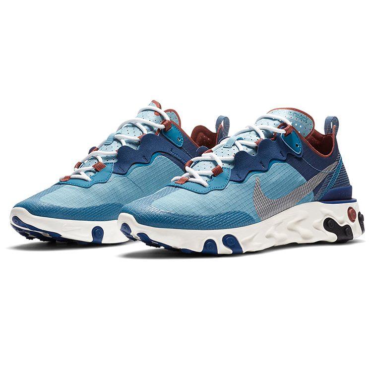 Nike React Element 55 Прибрежный синий CU1466-400