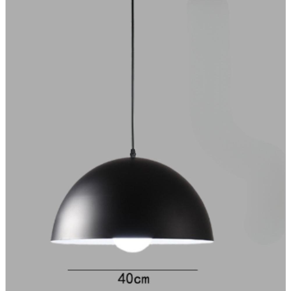Simple Nordic Simple E27 Pendant Lighting Modern Iron Hanging Lamp Kitchen Dining Room Hotel Restaurant Bar Indoor Decoration