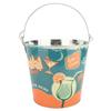 Metal Ice Bucket with Handle Portable Beverage Wine Beer Cooler Bucket for Home Bar Outdoor Camping