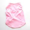 Custom Logo OEM ODM Solid Colors Polyester T-Shirt for Dogs and Cats Low MOQ Factory Price for All Seasons Pet Clothes