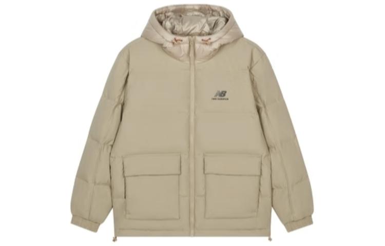 New Balance Мужская пуховая куртка Хаки AMJ24358-TWD