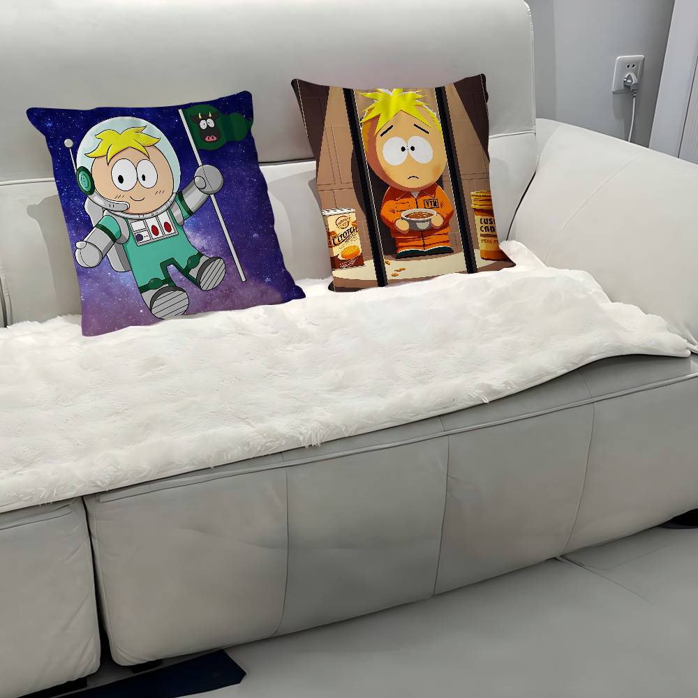 Anime South Park Butters Pillow Cover Sofa Cushion Cover Home Room Decoration Children Gift