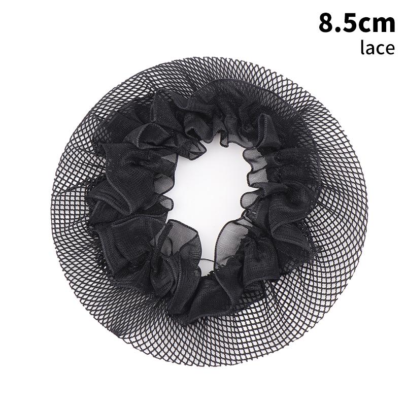 Снуд для пучка Женская сетка для волос Балет Танцы Катание на коньках Вязание крючком Укладка Головные уборы Аксессуары