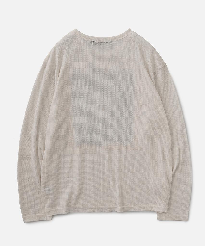 VASTIC See-Through Knit Long Sleeve_Ivory