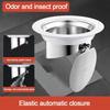 Deodorant Squatting Pan Floor Drain Prevent Backflow Sewer Anti-smell Plug  Bathroom Fitting