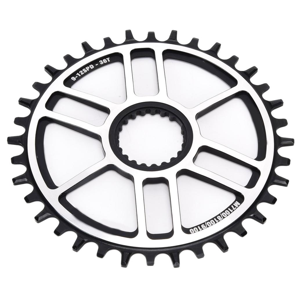 36T Bicycle Chainring Aluminum Alloy Direct Mount 12 Speed Bike Single Disc Brake for Shimano M7100 for M8100 for M9100