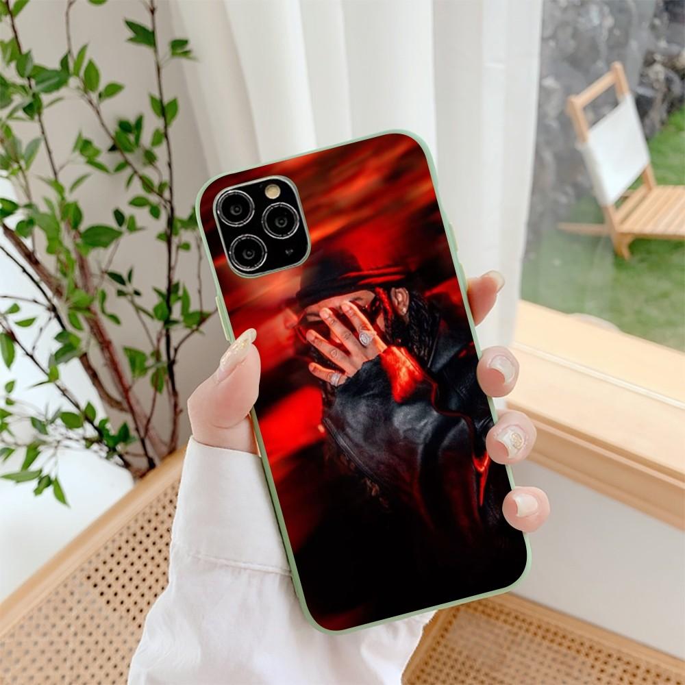 Чехол для телефона P-Partynextdoor Rapper для IPhone 14 11 12 13 Mini Pro Xs Max 8 7 6 6S Plus X XR, однотонный чехол конфетного цвета