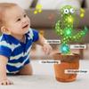 Веселая танцующая плюшевая игрушка кактус с функциями пения и разговора. Идеальный подарок на день рождения.