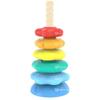 Irregular Square Rainbow Stacker Baby Toy Montessori Toy Stacking Rainbow Tower  Kids