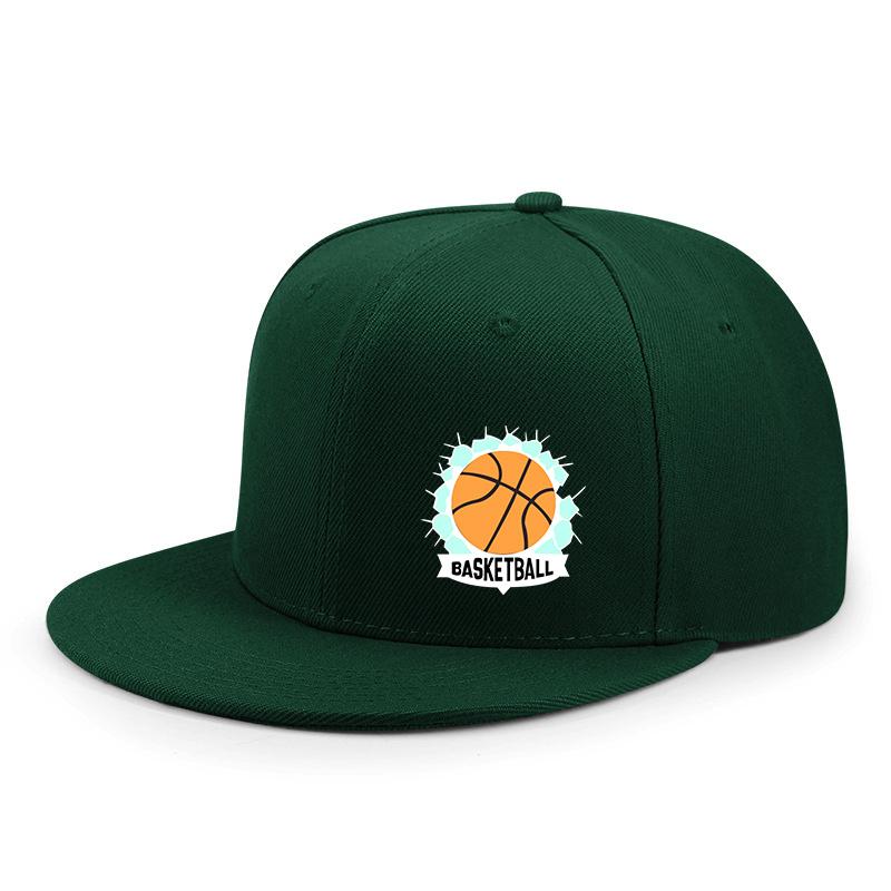 Баскетбольная Графическая Кепка Snapback Полиэстер Плоский Козырек Хип-Хоп Кепка для Унисекс Повседневная Уличная Одежда