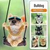 French Bulldog Car Ornaments - Cute Swinging Pendants for Rearview Mirrors