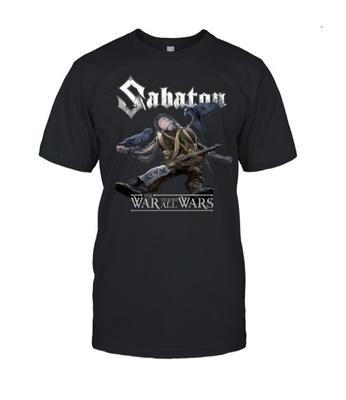 Футболка «Война, чтобы положить конец всем войнам» – Sabaton Унисекс Исторический Метал Мерч