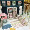 Четыре сезона васи-ленты 18 рулонов васи-лента Cinta Adhesiva Decorativa Plants Diary Decoration Scrapbooking Supplies Washitape