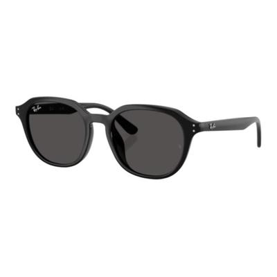 Солнцезащитные очки RayBan с полной оправой, квадратные, из пропионовой кислоты, унисекс, для пары, черные
