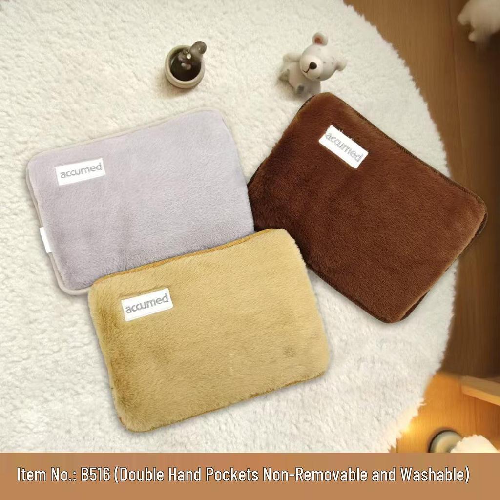 Электрическая грелка: Безопасный, Взрывозащищенный, Автоматическое отключение питания, Двойные прорези для рук, Моющийся, Безопасный для детей