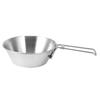 Outdoor Thicken 304 Stainless Steel Folding Portable Picnic Bowl Camping Cookware Utensils