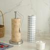 Paper Towel Holder Countertop with Weighted Base Fits Standard Home Decoration Kitchen