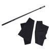 Flute Clean Kit Flute Cleaning Rod with 2Pcs Cleaning Cloths for Woodwind Instruments 1 Flute Cleaning Rod with 2Pcs