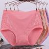 Plus Size High Waist Cotton Briefs for Middle-Aged and Elderly Women
