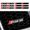 Car Front Grille Emblem Badge for Audi S3 S4 S5 S6 S7 S8 RS3 RS4 RS5 RS6 RS7 RS8 SQ3 SQ4 SQ5 SQ6 SQ7 SQ7 RSQ3 RSQ5 RSQ7 RSQ8