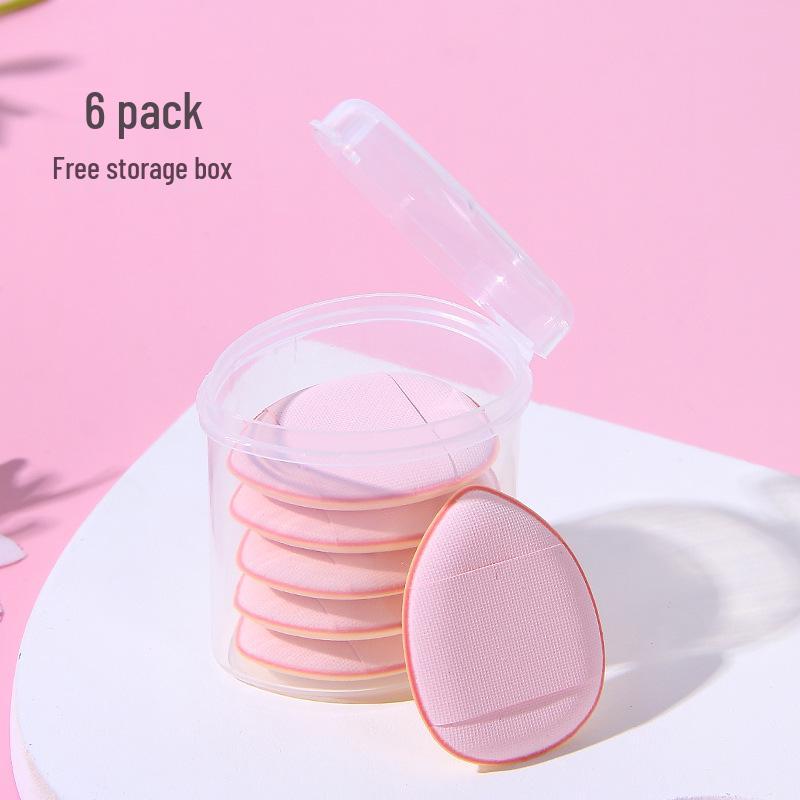 Мини-пуховка-кушон Water Drop Air Cushion Powder Puff для нанесения консилера и макияжа