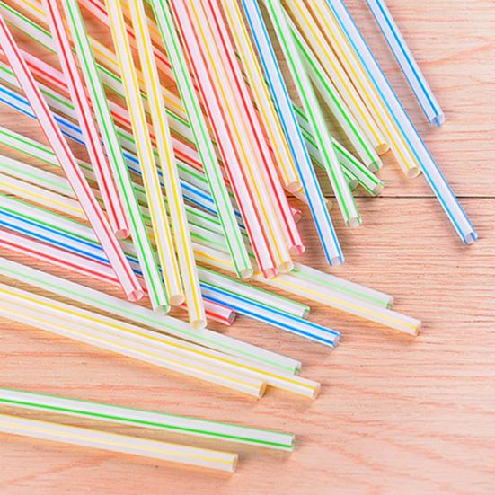 Одноразовые соломинки Разноцветные гнущиеся соломинки для питья Пищевой пластик Соломинки для горячих и холодных напитков Свадебные принадлежности для вечеринок
