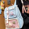 Schoolbag cute two-dimensional Japanese pain bag ins student schoolbag female junior high school backpack casual high-value backpack tide