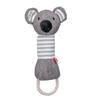 Manufacturer Custom Logo Grey Chew Rope Squeaky Plush Dog Toys