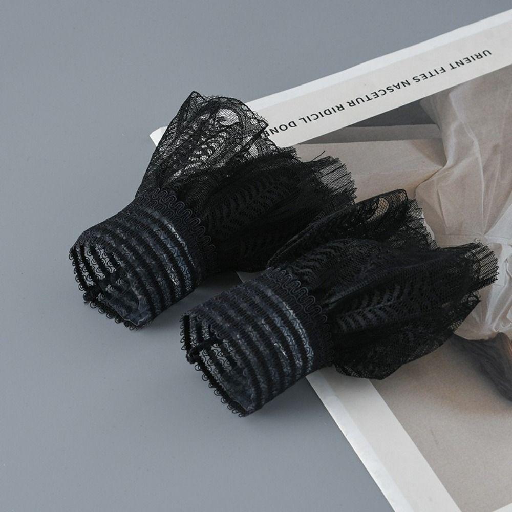 New Detachable Fake Cuff White Black Wrist Cuff Lace Cuff