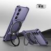 Titanium Metal Phone Case For For Samsung Galaxy S23 S24 S25 Ultra Plus Aluminum Alloy Bumper 360° Magnetic Lens Protect Frame Cover